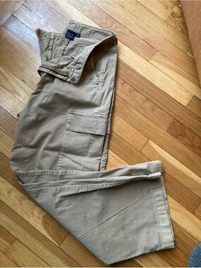 Women’s Khaki Cargo Pants - Classic Utility Style